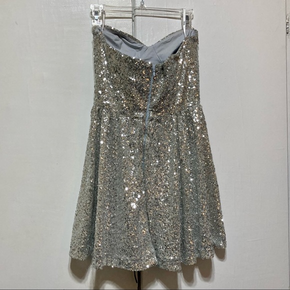 ASOS Silver Sequin Dress 🪩🪩🪩 - Picture 1 of 13